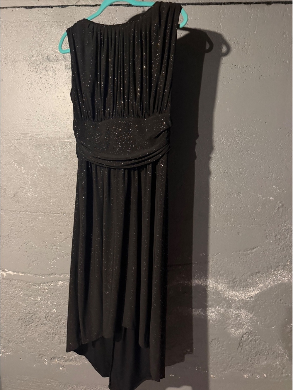 AA Studio Black Sparkle Evening Dress Size 14